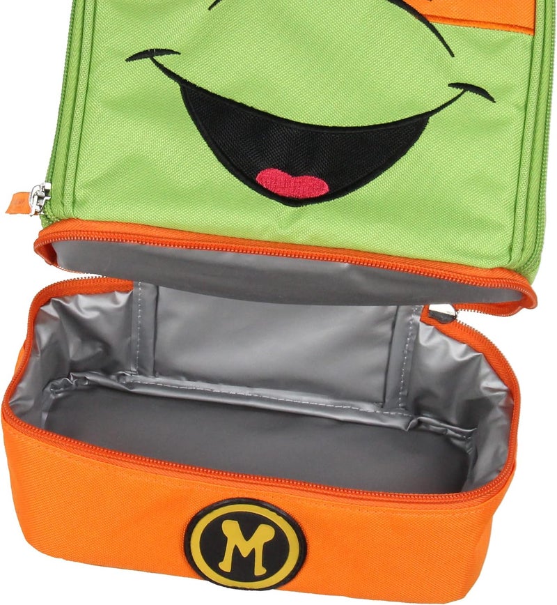 INTIMO Teenage Mutant Ninja Turtles TMNT All Turtles Dual Compartment Lunch Box (Michelangelo) - Image 5